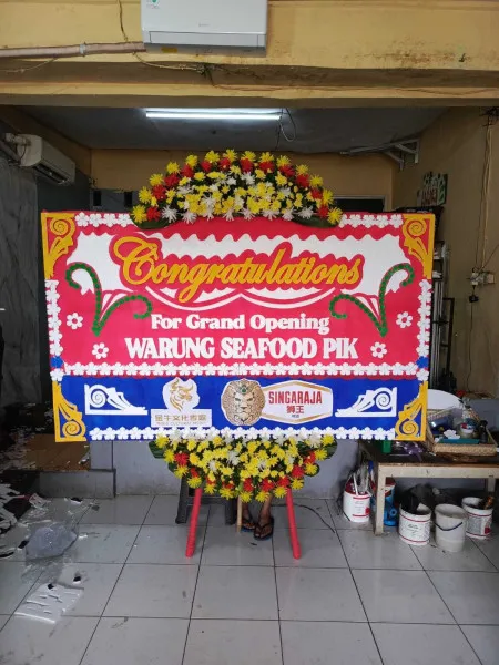 Papan Bunga Ucapan Selamat Sukahurip Cijambe