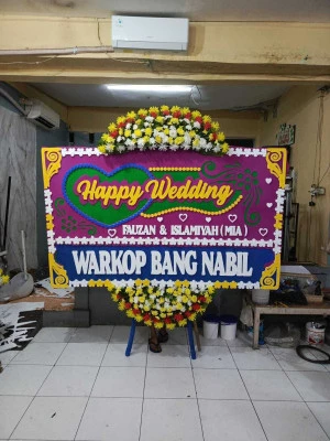 Papan Bunga di Sukahurip Cijambe
