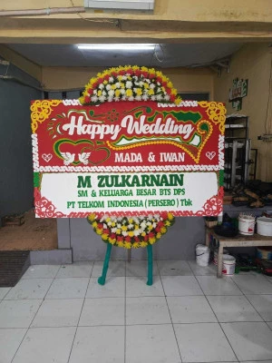 Papan Bunga di Sukahurip Cijambe